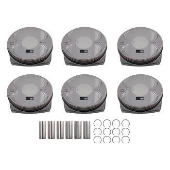 6Pcs Pistons Kit compatible for Jeep VW Chrysler Dodge Ram 1500 3.6L V6 2011-2018 5184347AG