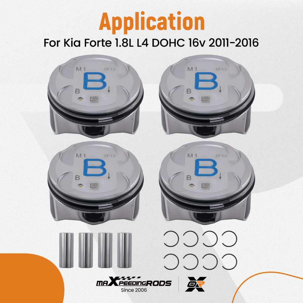 1.8L G4NB Engine PistonRing Kit compatible for Hyundai Elantra compatible for Kia Forte 23041-2E100