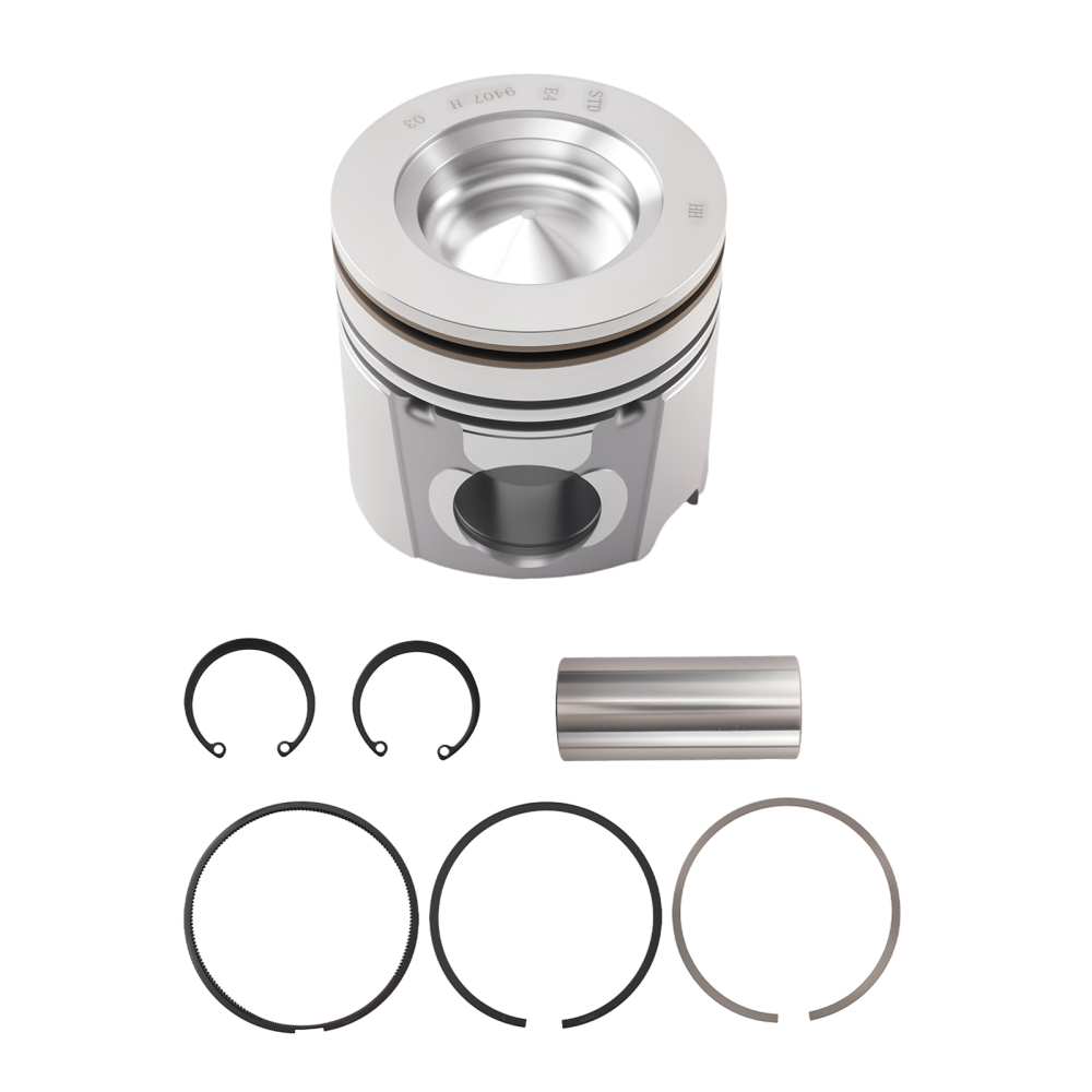 PISTONPiston Rings Set 4955520 compatible for Dodge Ram 6.7L compatible for Cummins 07-19 107mm