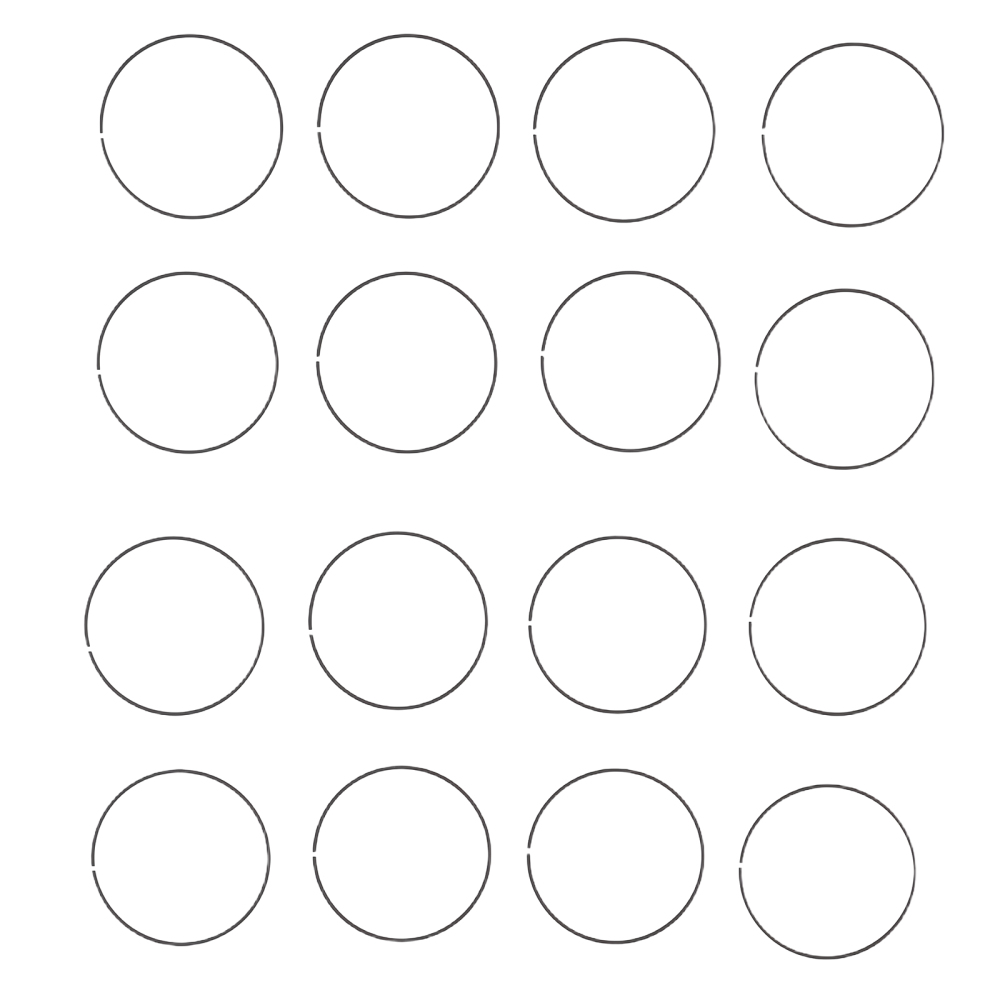 PistonsRings Set for 1999-2007 compatible for Chevrolet GM Cadillac 5.3L LS2 LS3 LS6