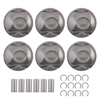 6PCS Engine Piston Rings Kit Set compatible for Jaguar Land Rover AJ126 3.0L V6 #LR062617