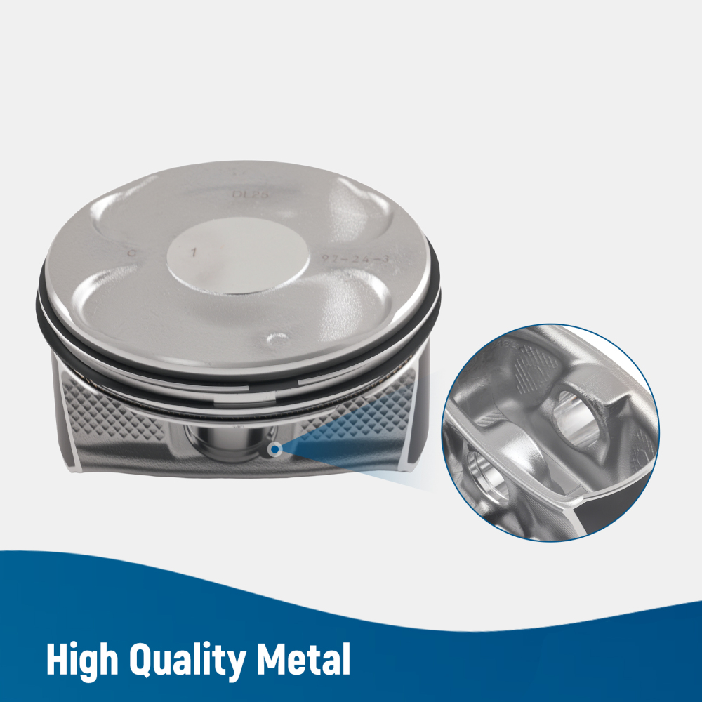 Standard Piston Set For 2011-2016 compatible for Chrysler Dodge Jeep Ram 3.6L 68078776AA