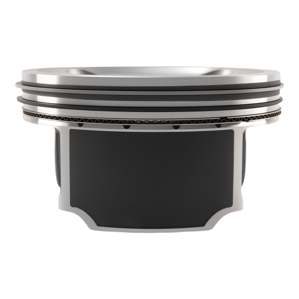 Pistons w/ Rings Set for 04-13 compatible for Subaru Impreza WRX Legacy 2.5L DOHC EJ255