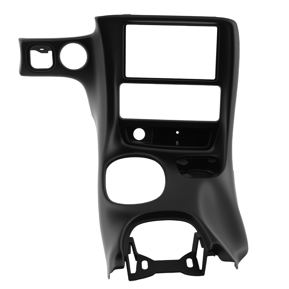 Black Radio Dashboard Panel compatible for Chevy Corvette C5 1997-2004 Center 10407815