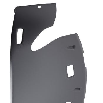 ABS Black Dash Panel Cover compatible for Dodge Ram 1500/2500/3500 1994-1997 Front Center