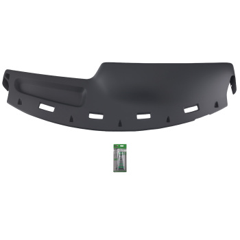 ABS Black Dash Panel Cover compatible for Dodge Ram 1500/2500/3500 1994-1997 Front Center