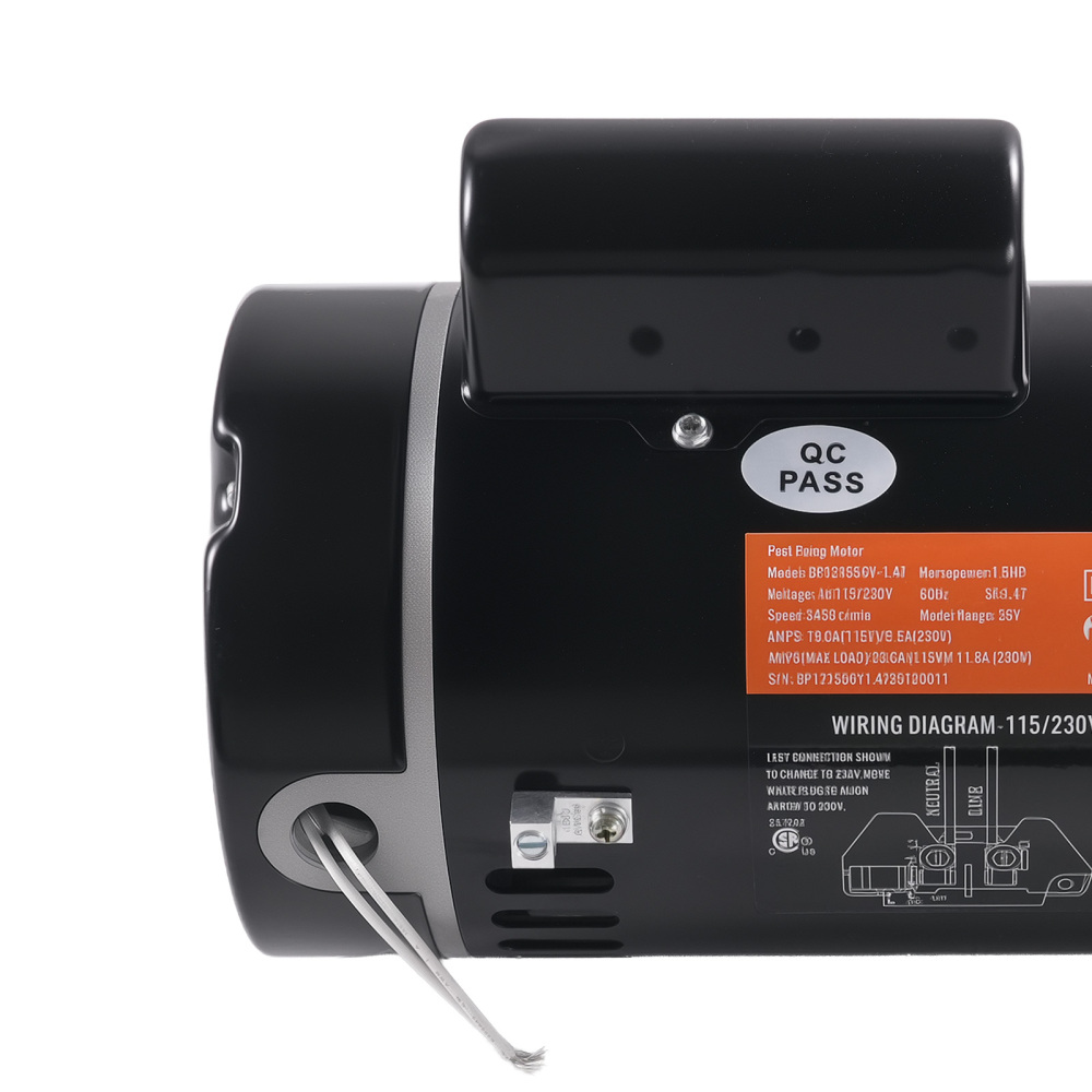 1.5HP Pool Pump Motor for Whisperflo 208/230V B2842 SQ1152 B842 B849 Threaded
