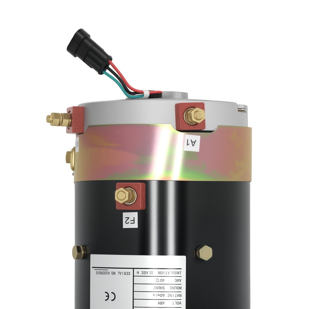 2MO170 48Volt 5hp Electric Drive Motor For XQ 3.8 19 SPLINE 5.0 HP W/SENSOR