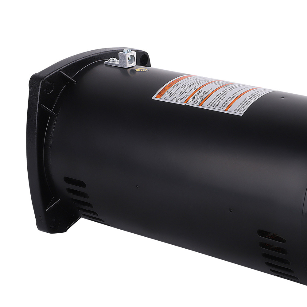 1HP 115/230V Pool Pump Motor 48Y Full Rated Square Flange Swimming Pool Motor