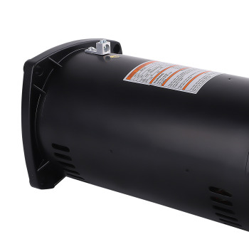1HP 115/230V Pool Pump Motor 48Y Full Rated Square Flange Swimming Pool Motor