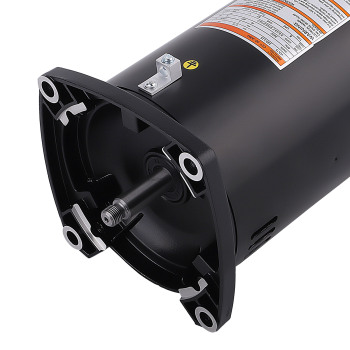 1HP 115/230V Pool Pump Motor 48Y Full Rated Square Flange Swimming Pool Motor
