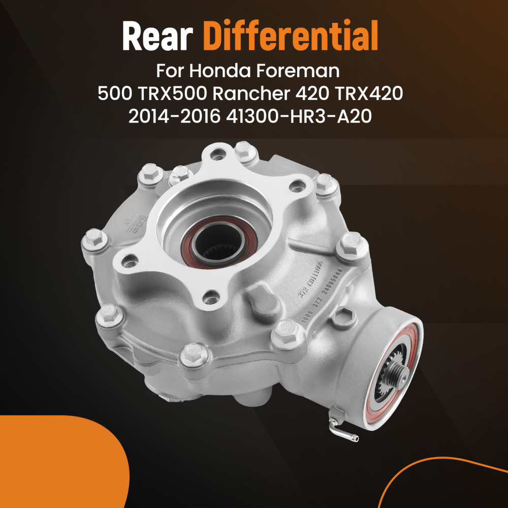 Rear Differential compatible for Honda TRX420 Rancher 420 / TRX500 Foreman 500 2014-2016