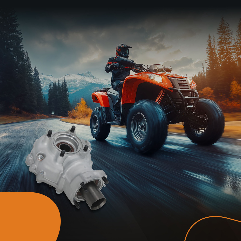 Rear Differential Assembly compatible for Honda Foreman Rubicon 500 2005-14 41300HP0B80