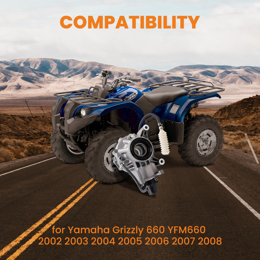 Compatibile per Yamaha Grizzly 660 YFM660 differenziale posteriore completo per 2002 - 2008
