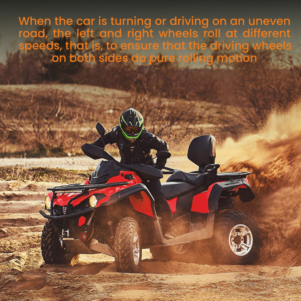 Compatibile per Yamaha Grizzly 660 YFM660 differenziale posteriore completo per 2002 - 2008