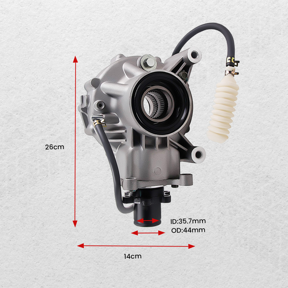 Compatibile per Yamaha Grizzly 660 YFM660 differenziale posteriore completo per 2002 - 2008