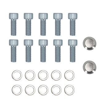 Aluminum Differential Cover compatible for Chevrolet GMC 2001-2010 SPC4900BKKIT