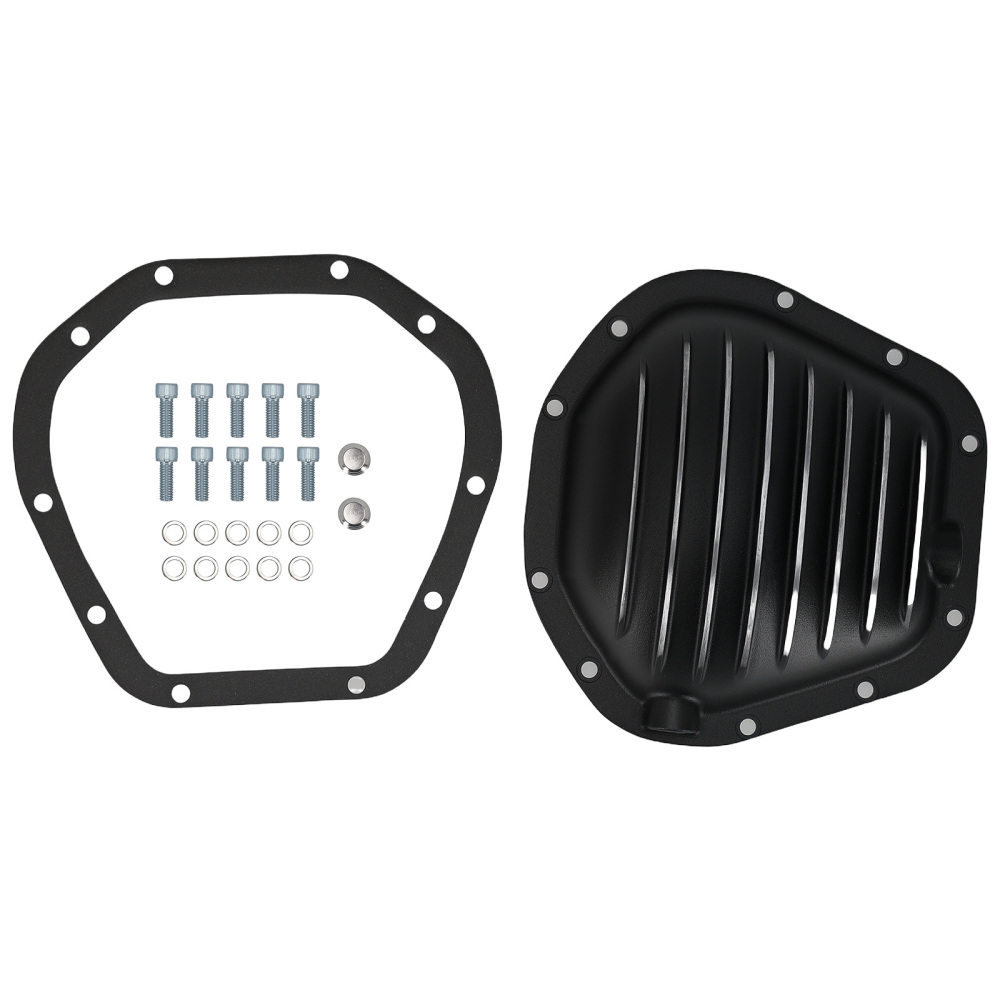 Aluminum Differential Cover compatible for Chevrolet GMC 2001-2010 SPC4900BKKIT