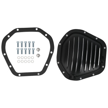 Aluminum Differential Cover compatible for Chevrolet GMC 2001-2010 SPC4900BKKIT