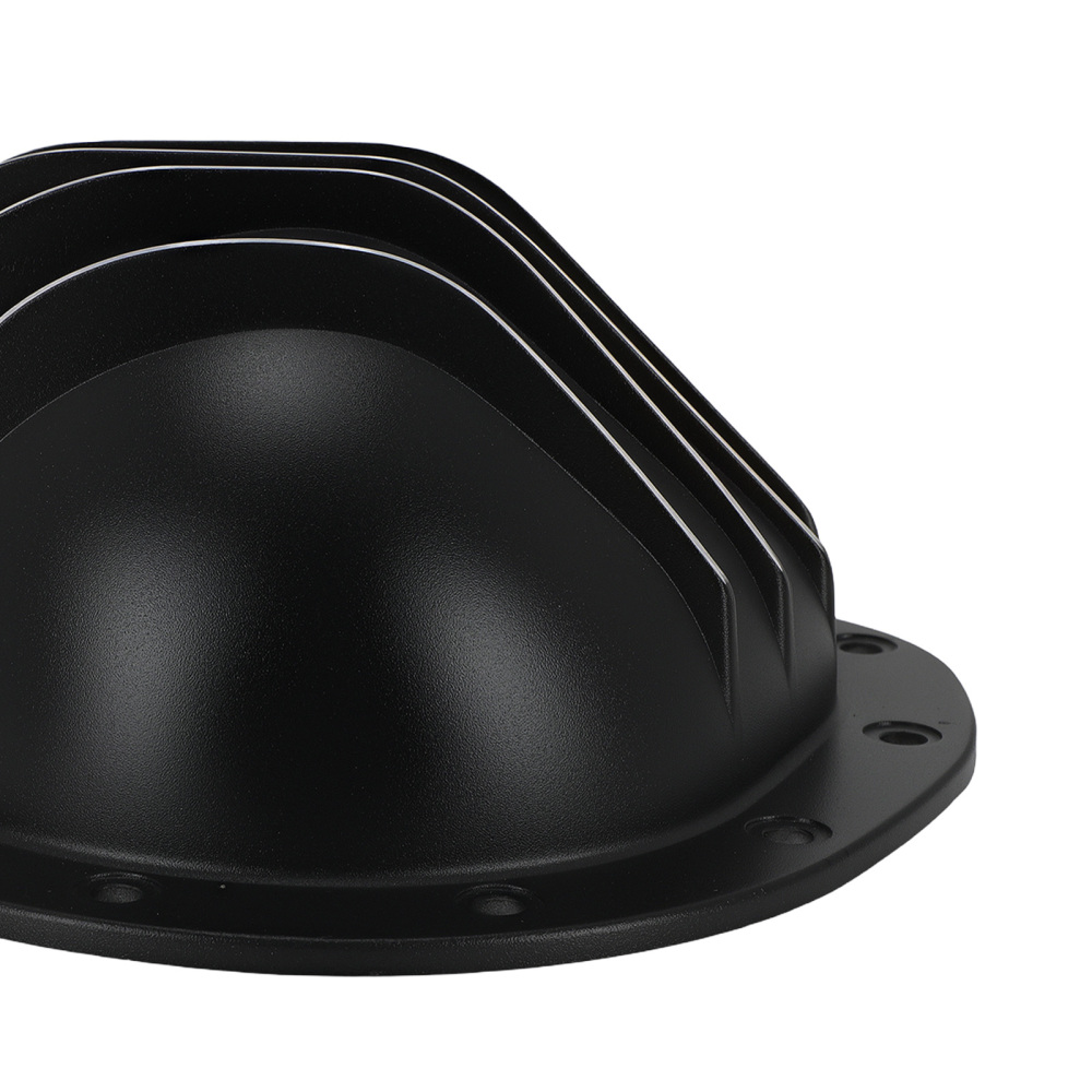 Aluminum Black Differential Cover compatible for GMC 1/2 Ton 1962-1982 w/ Drain Plug