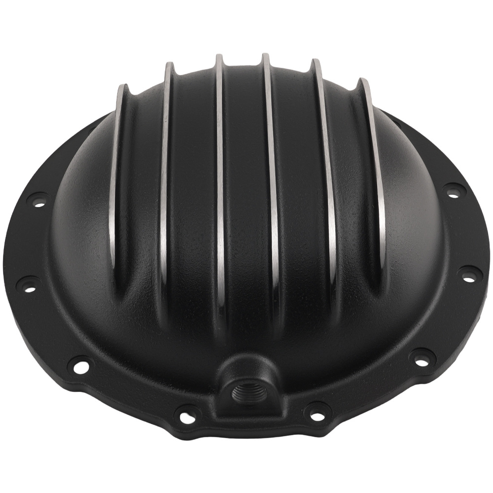 Aluminum Diff Cover compatible for Jeep AMC Model 20 w/ Drain Plug 4906BKKIT