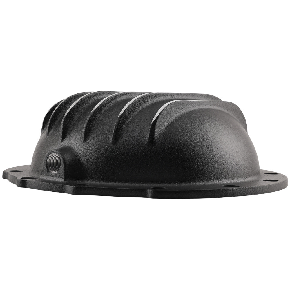 Aluminum Diff Cover compatible for Jeep AMC Model 20 w/ Drain Plug 4906BKKIT