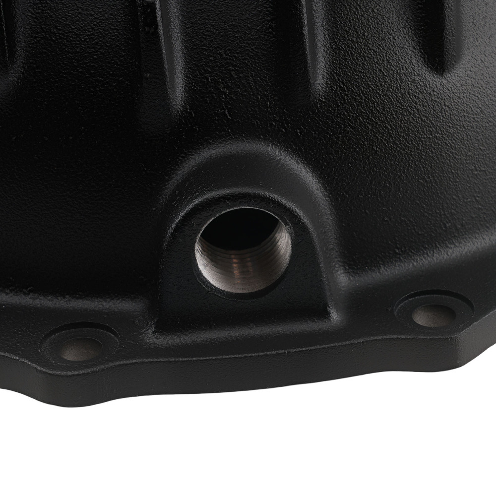 Aluminum Diff Cover compatible for Jeep AMC Model 20 w/ Drain Plug 4906BKKIT