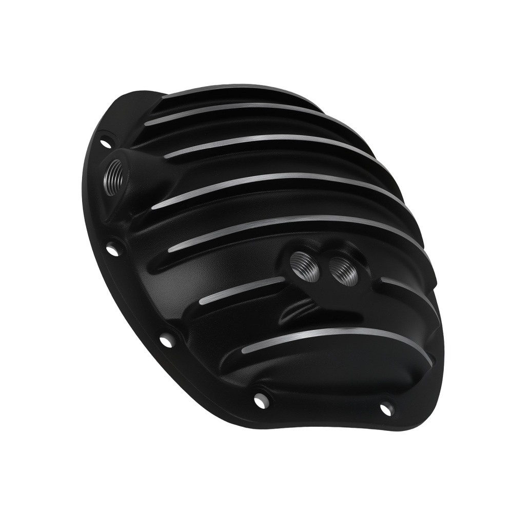 Aluminum Black Rear Differential Cover compatible for Jeep Wrangler Cherokee 1987-2022