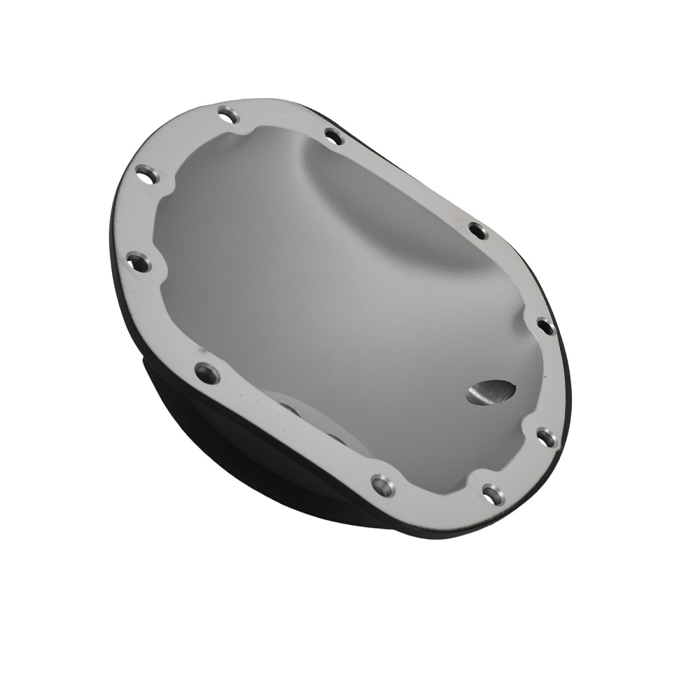 Aluminum Black Rear Differential Cover compatible for Jeep Wrangler Cherokee 1987-2022