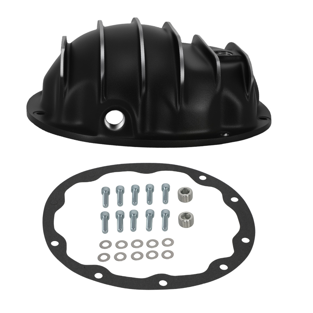 Aluminum Differential Cover compatible for Jeep Grand Cherokee Cherokee 4908BKKIT Kit