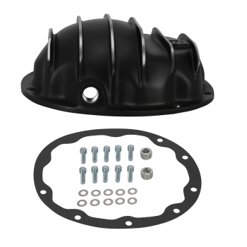 Aluminum Differential Cover compatible for Jeep Grand Cherokee Cherokee 4908BKKIT Kit