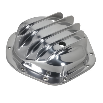Aluminum Differential Cover compatible for Chevy 1/2 Ton 3/4 Ton 1966-1980 Silver