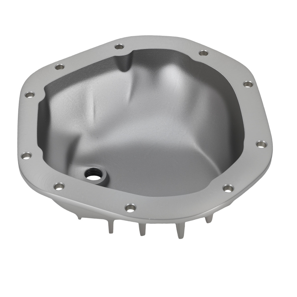 Aluminum Differential Cover compatible for Chevy 1/2 Ton 3/4 Ton 1966-1980 Silver