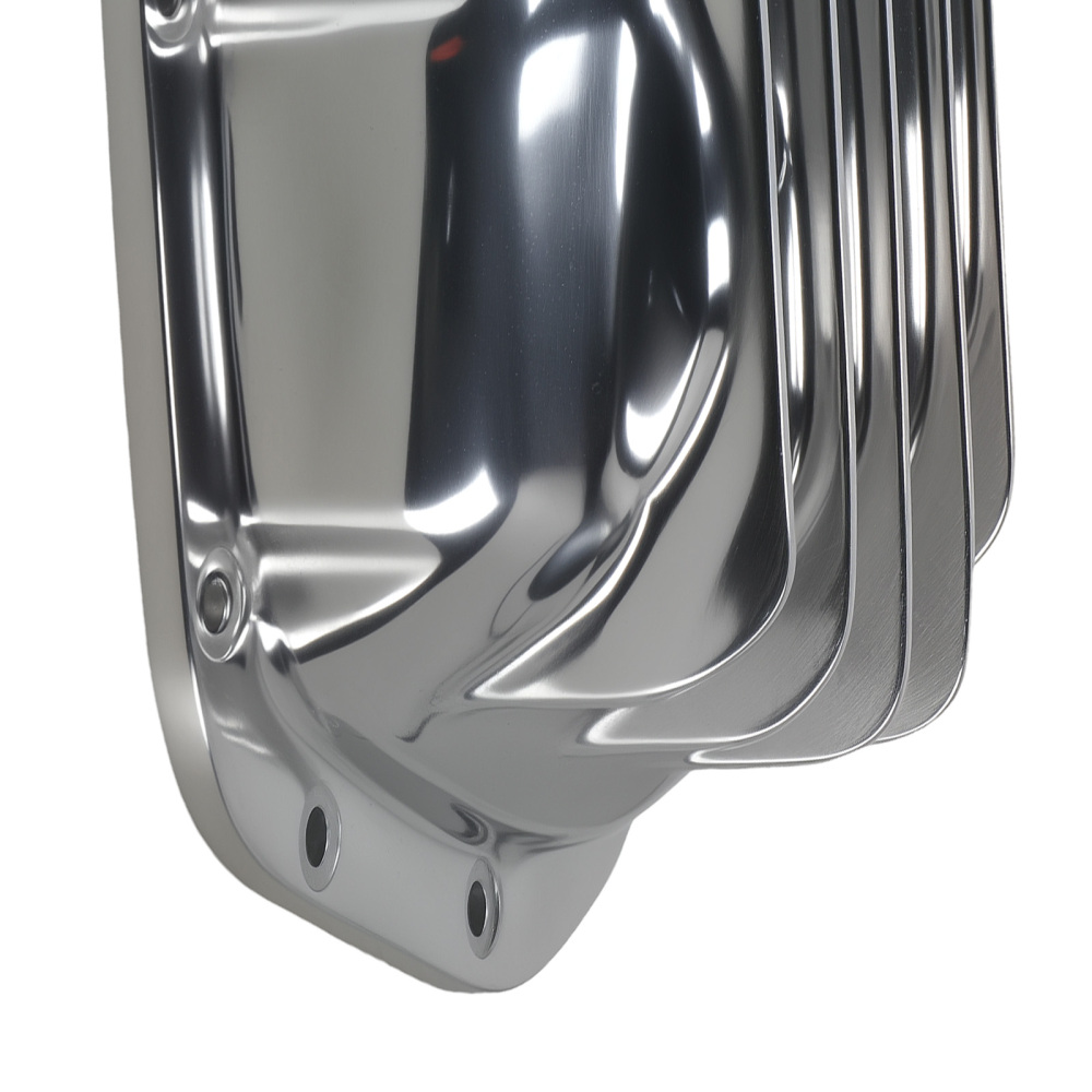 Aluminum Differential Cover compatible for Chevy 1/2 Ton 3/4 Ton 1966-1980 Silver