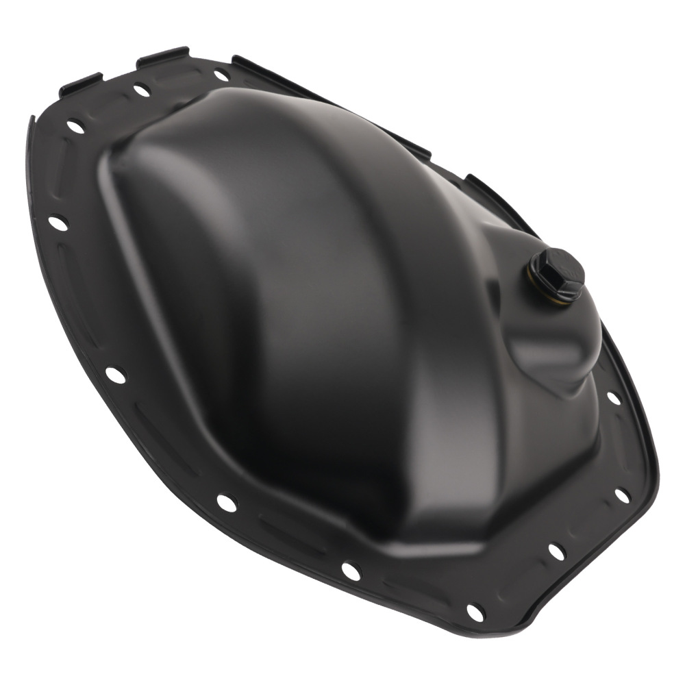 Black Differential Cover compatible for Chevrolet Silverado 2500 2001-2004 697-712