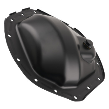 Black Differential Cover compatible for Chevrolet Silverado 2500 2001-2004 697-712