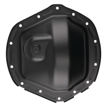 Black Differential Cover compatible for Chevrolet Silverado 2500 2001-2004 697-712