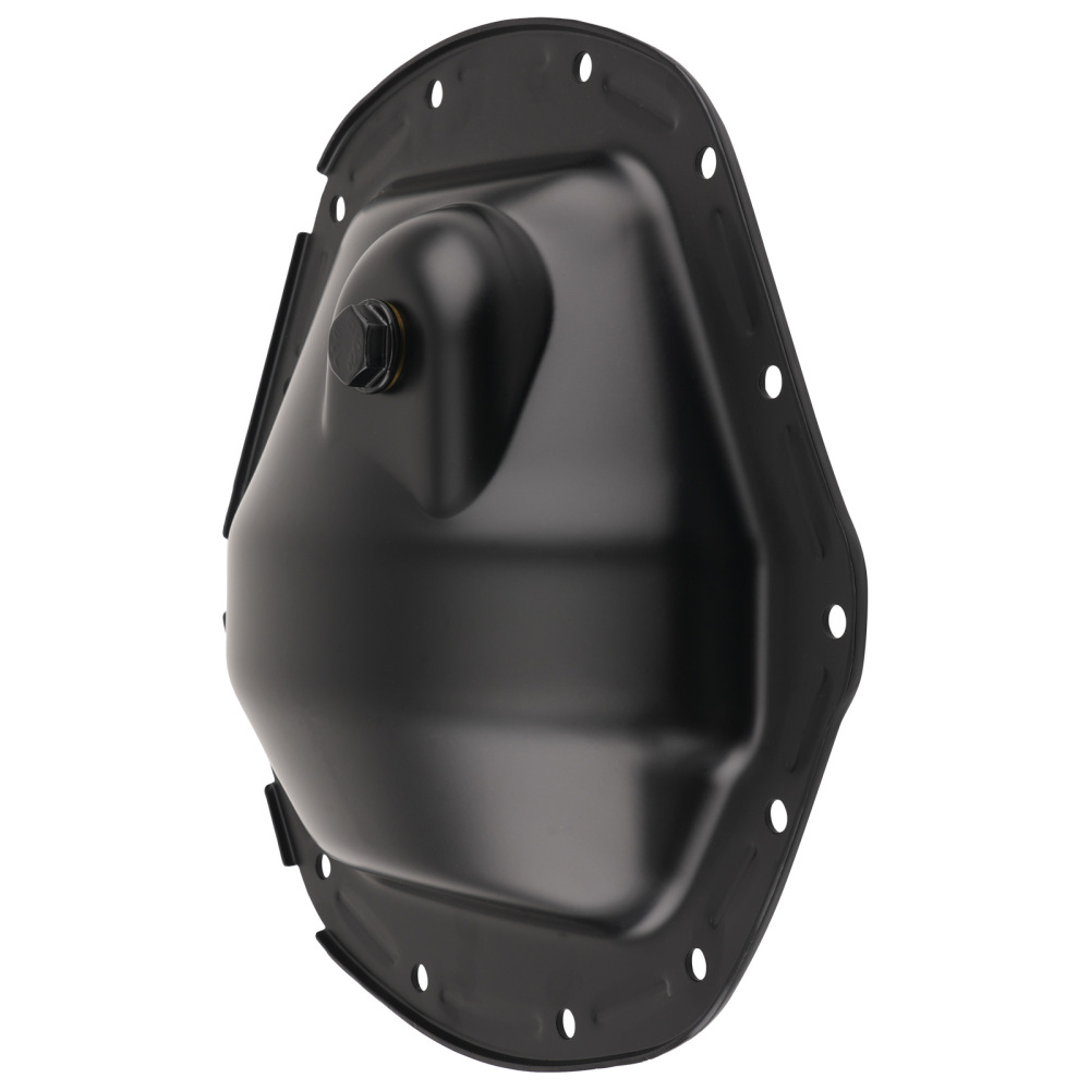 Black Differential Cover compatible for Chevrolet Silverado 2500 2001-2004 697-712