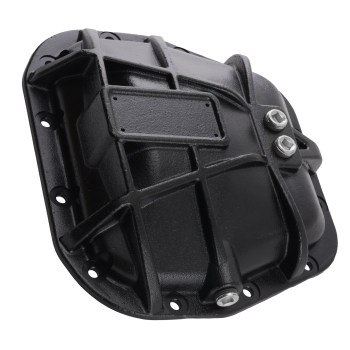 Black Differential Cover compatible for Ford Expedition 1997-2001 BL3Z4033A Rear Steel