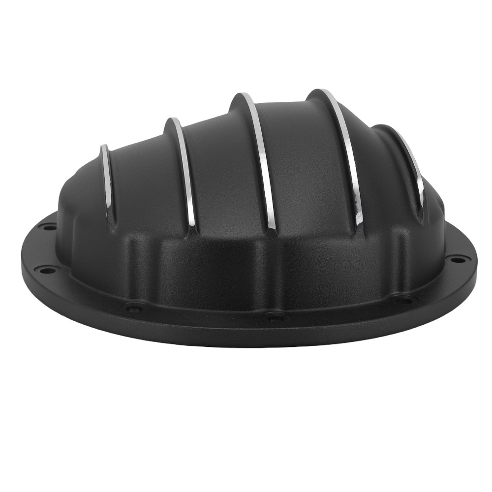 Aluminum Black Differential Cover 8.58.6 Ring Gear DIff 10 Bolt Cast compatible for GM