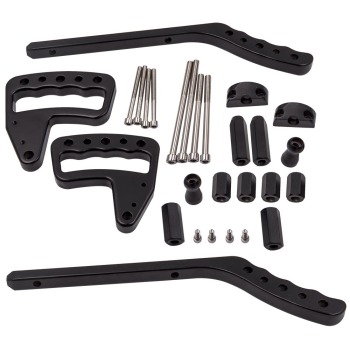 FrontRear Grab Handles Grip Mount Bar compatible for Jeep Wrangler JK JKU 2007-2017
