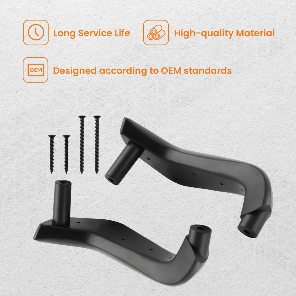 Interior Front Door Pull Handles compatible for Ford Fiesta D2BB-A23943-CA35B Manual Window