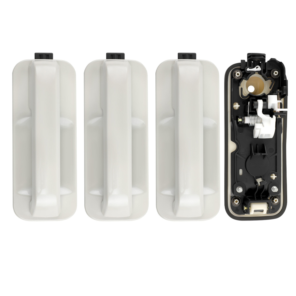 Pearl compatible for White Door Handle FrontRear compatible for Ford Super Duty F250 F350 JC3Z2522404AC