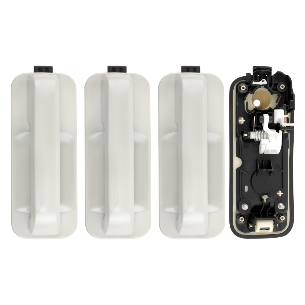 Pearl compatible for White Door Handle FrontRear compatible for Ford Super Duty F250 F350 JC3Z2522404AC