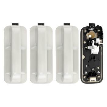 Pearl compatible for White Door Handle FrontRear compatible for Ford Super Duty F250 F350 JC3Z2522404AC