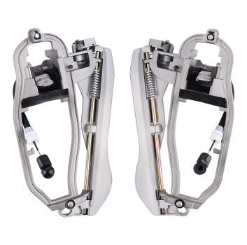 Front Door Handle Carrier Set compatible for BMW X5 E53 2000-2006 51218243615 LeftRight