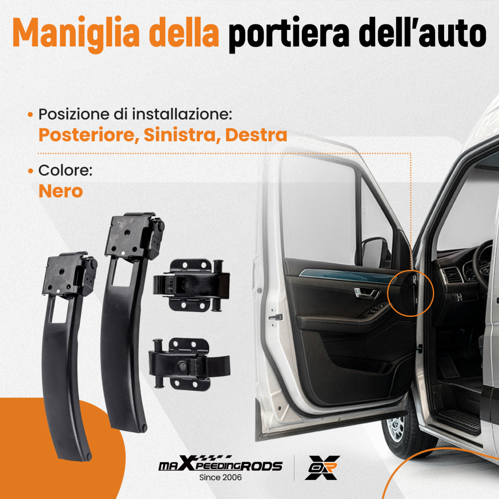 Cinghia fermaporta compatibile per Mercedes Sprinter compatibile per VW Crafter cerniera porta fermaporta