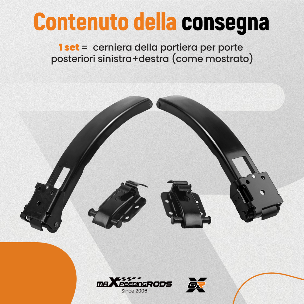 Cinghia fermaporta compatibile per Mercedes Sprinter compatibile per VW Crafter cerniera porta fermaporta