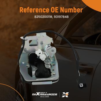 Door lock actuator right for Renault Master Opel Movano 2010- 93197848