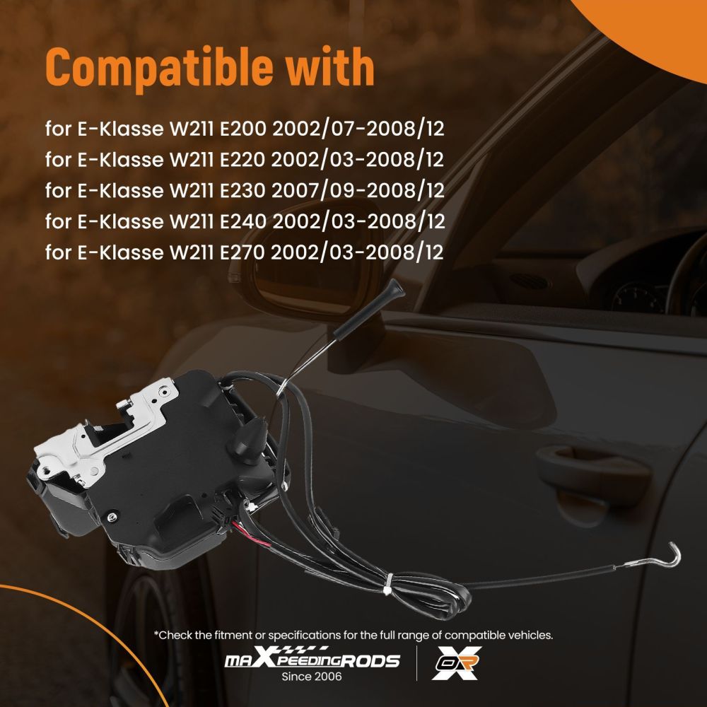 Attuatore serratura porta per E-Klasse W211 E500 E55 E63 2117200335 anteriore